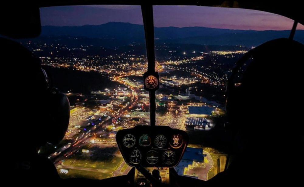 helicopter tours pigeon forge