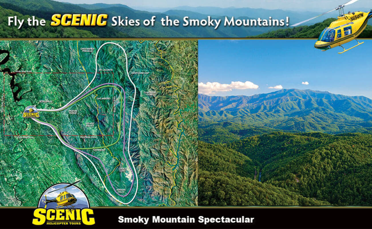 smoky mountains helicopter tour