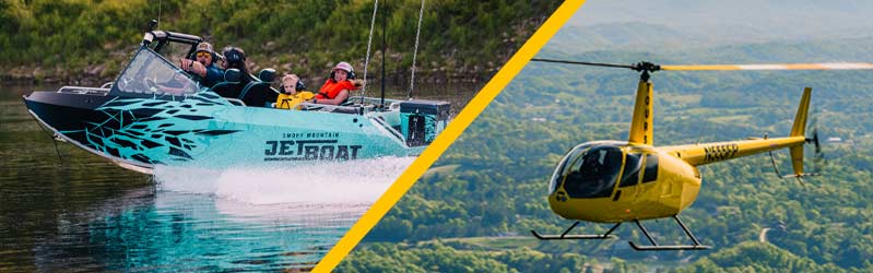 Helicopter and Jet Boat Experience | Scenic Helicopter Tours